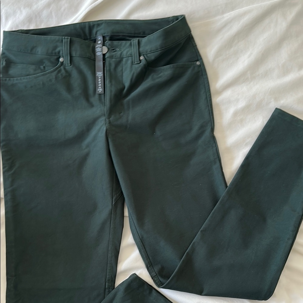 LULU LEMON Dark Green Trousers